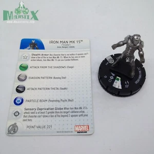 Heroclix Iron Man 3 Set de Película Iron Man Mk 15 #010 Gravity Feed Figura con Tarjeta! - Imagen 1 de 1