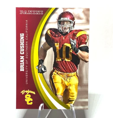 BRIAN CUSHING University of Southern California USA TROJANS card Texans - Image 1 of 2