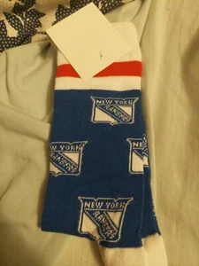 New York Rangers blau und rot Socken 1 Paar neu mit Etikett NHL Unisex Osfm - Bild 1 von 2