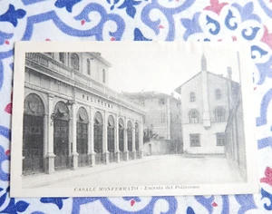 vecchiA cartolinA  FOTO VINTAGE CASALE MONFERRATO INGRESSO POLITEAMA 1910C - Foto 1 di 2