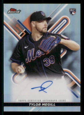 2022 Finest AUTO Refractors #FATM Tylor Megill - Image 1 of 2
