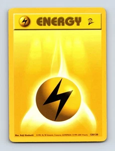 Lightning Energy Base Set 2 128/130 Lightly Played - Picture 1 of 2