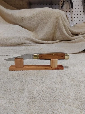 Balanças de madeira para facas Schrade 2 lâminas - Imagem 1 de 4