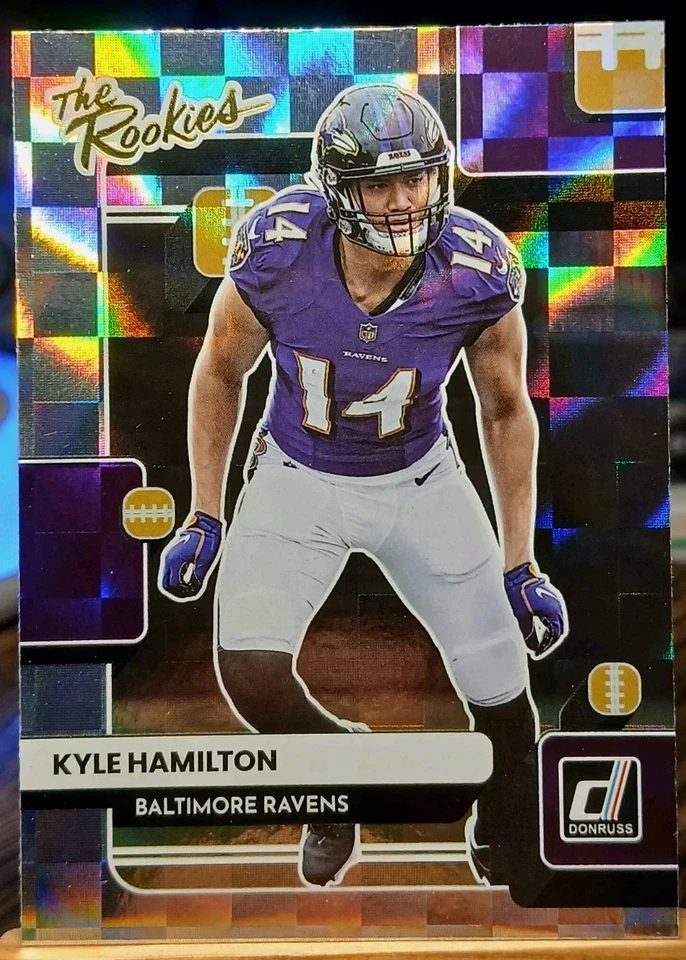 Kyle Hamilton Rookie Ravens SP 2022 Panini Donruss RC Pandora Prizm #TR-36 casi nuevo-como nuevo Foto 1 de 1