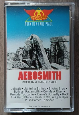 Music Cassette -Aerosmith~Rock In A Hard Place~1982 Columbia Records VG - Image 1 of 4