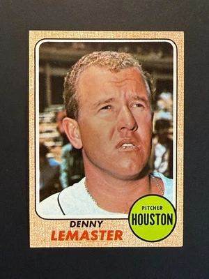 1968 Topps Set-Break #491 Denny Lemaster EX-EXMINT - Image 1 of 2