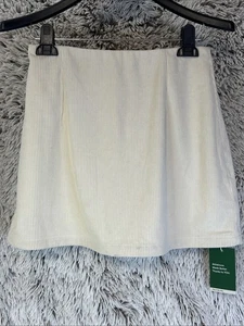 NUEVO CON ETIQUETAS Halara Invisible Cremallera 2 en 1 Línea A Mini Pana Informal Falda Corta Talla S - Imagen 1 de 13