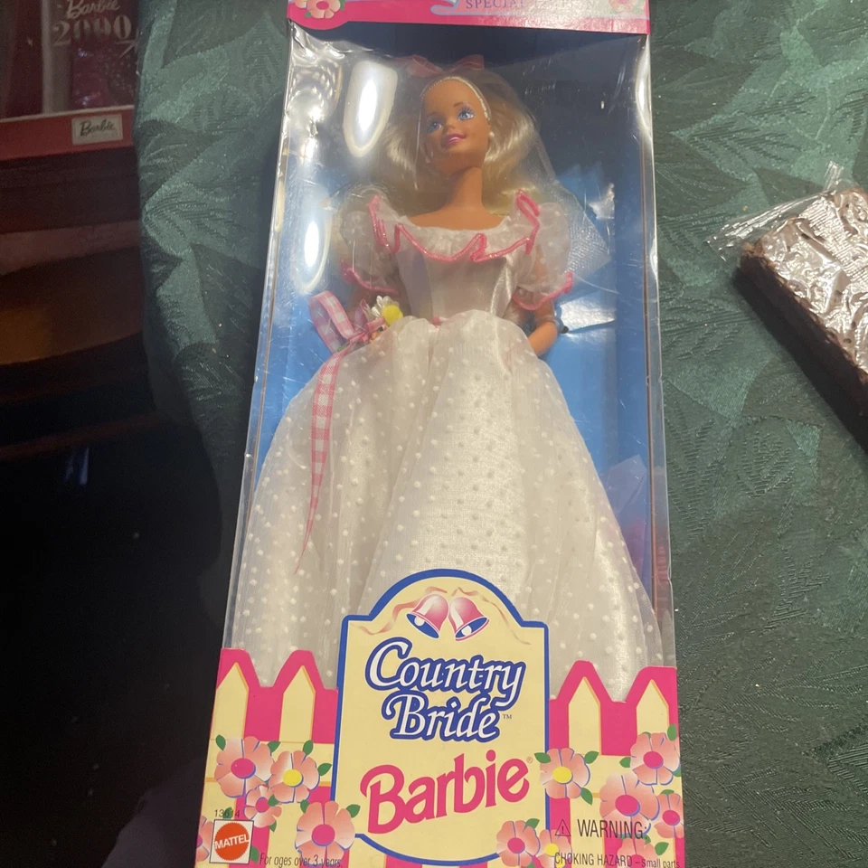 Muñeca Barbie Country Bride Edición Especial 1994 Mattel 13614 Nueva en Caja NRFB Foto 1 de 1