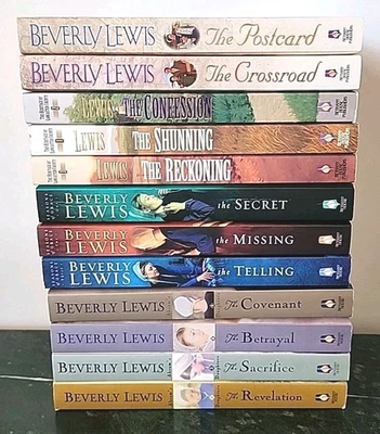 Lot of 12 Beverly Lewis Amish Fiction Christian Romance Novels Paperback Books Foto 1 de 4
