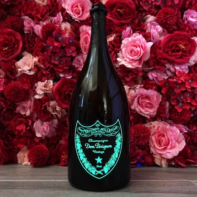Raro Jerboam Dom Perignon Brut Luz Luminosa 1 Botella Vacía 3L Foto 1 de 4