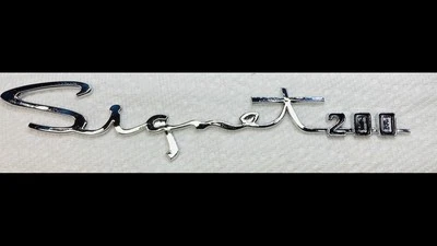 1963 Plymouth Valiant “Signet-200” Fender Emblem Made In USA - Imagem 1 de 2