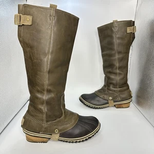 Slimpack hohe Schlupfstiefel Nori grün Damengröße 10 US NL2007-383 - Bild 1 von 14