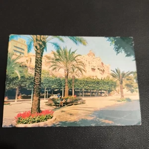 CAGLIARI - GIARDINI DEL TERRAPIENO -CARTOLINA A COLORI VIAGGIATA - Picture 1 of 4
