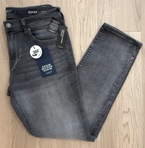 Jeans uomo Kingston nuovi con etichette Liverpool Los Angeles moderno dritto REID 33x32 - Foto 1 di 11