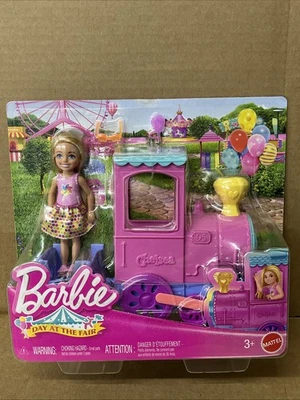Conjunto de bonecas Barbie Kelly Chelsea Day at the Fair Train 2025 JFL60 NOVO! - Imagem 1 de 4