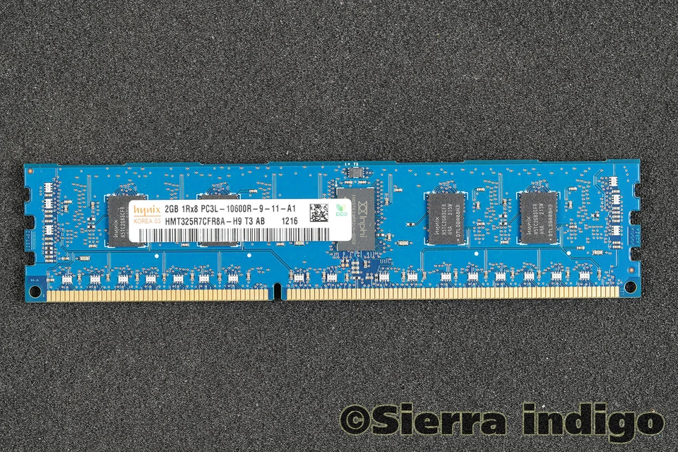 Hynix HMT325R7CFR8A-H9 PC3L-10600R-9-11-A1 2GB 1Rx8 Server Memory RAM - Photo 1/1