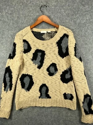 Свитер Anthropologie шерстяной мохеровый женский средний для сна на снегу сделано в Италии - Изображение 1 из 4