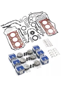 Engine Rebuild Pistons Gaskets Overhaul Kit For Porsche Macan Panamera S 3.0T V6 - Picture 1 of 5