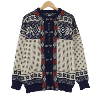 Vintage Dale of Norway Nordic Jumper Sweater Fair Isle Wool Men Mr2 Size M - Picture 1 of 6