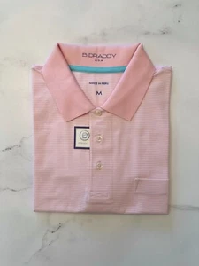 ***NWT*** B.Draddy Pop Polo - Oxford Pink - Picture 1 of 1