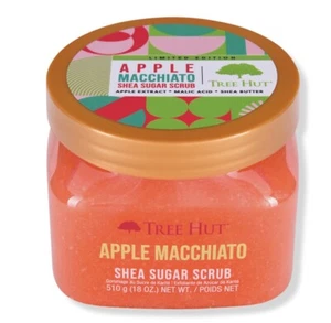 NEW! Lim. Ed. Tree Hut APPLE MACCHIATO Shea Sugar Scrub 18 Oz. - Picture 1 of 1