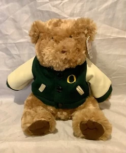 "Chaqueta Chelsea Oso de Peluche U Of O Colegiada Letterman de 10""" - Imagen 1 de 6