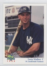 1992 Classic Best Ft Lauderdale Yankees Larry Walker #16 HOF