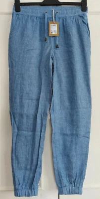 Joules Women Cecelia Pull On Trouser - Blue- 6 - Image 1 of 4