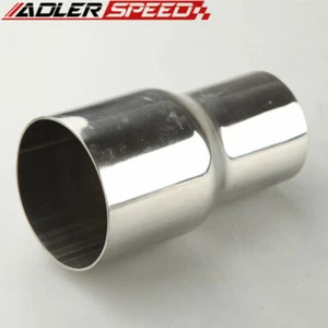 ADLERSPEED 2.5" OD To 2.75" OD Stainless Steel Exhaust Reducer Adapter Pipe - Picture 1 of 5