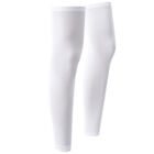 Mens Ice Silk Leg Sleeves Cover Sports UV Sun Protection Outdoor Stockings NEW#