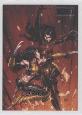2010 Rittenhouse Marvel Heroes & Villains Silver X-23 Lady Deathstrike vs b6s
