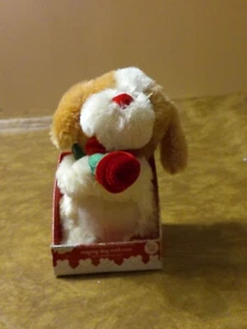 Animated Plush Valentine Dog Sings This Old Heart Of Mine - Picture 1 of 5