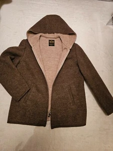 Oberrauch Zitt Edle Wolljacke Jacke 100% Schurwolle braun/beige Größe 42 / XL - Bild 1 von 9