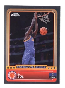 J. Bol 2024 Topps Chrome McDonalds All American Basketball #26 - Picture 1 of 2