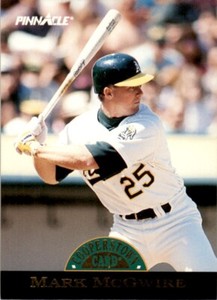 1993 Pinnacle Cooperstown #30 Mark McGwire Oakland Athletics