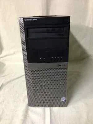 Dell 960 Desktop computer Intel duo core 2.90GHz WINDOWS XP Serial / Parallel / - Image 1 of 4