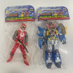 Figure in vinile morbido Ninpuu Sentai Hurricaneger Banpresto novità rosso uragano - Foto 1 di 4