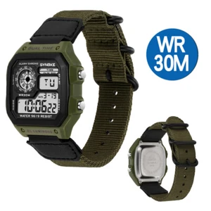 Mens 30M Waterproof Digital Sports Watch Military Tactical Backlight Wristwatch - Picture 1 of 16