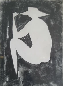 M. Marchesini - Opera unica - Disegno su carta - Firma e Data - Picture 1 of 2