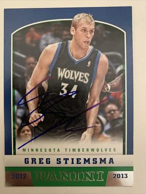 2012-13 NBA Panini Greg Stiemsma Autograph Signed Card #273 In Person M349 - Image 1 of 2