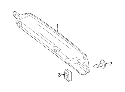 Conjunto de lámpara de respaldo Mercedes Benz SL65 AMG SL63 AMG SL550 2013-2020 2189062300 Foto 1 de 3