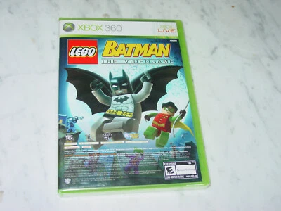 2 in 1 LEGO Batman: The Videogame / Pure (Microsoft Xbox 360, 2009) NEW , SEALED - Image 1 of 3