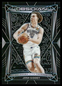 Grabado eléctrico azul base obsidiana 2023-24 16/30 Josh Giddey #73 DG7 - Imagen 1 de 2