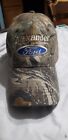 (1) FORD REALTREE CAMO CLASSIC LOGO  TRUCKER ADJUSTABLE HAT CAP OUTDOOR HUNTING.
