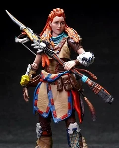 Action Figure Aloy Horizon Forbidden West 16Cm Collezione Gioco Game Playstation - Foto 1 di 6