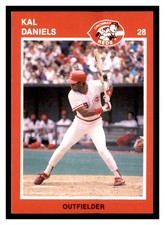 1989 Kahn's Cincinnati Reds #NNO Kal Daniels Cincinnati Reds ~A8U