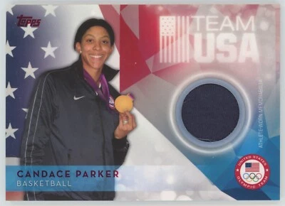 CANDACE PARKER (Basketball) Topps 2016 Olympics Relic Card - Image 1 of 2