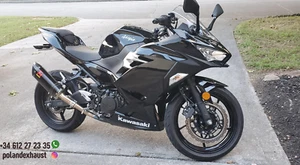 Escape Completo Akrapovic Kawasaki Z400 Full System Racing Inox - Imagen 1 de 1