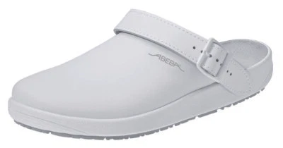 ABEBA Berufsschuhe rubber Clog weiß 9200 Arbeitsschuhe Schuhe Pantoletten Arzt