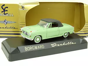 SE Modello 1/43 - Borgward Isabella Cabriolet Chiuso Verde - Foto 1 di 2